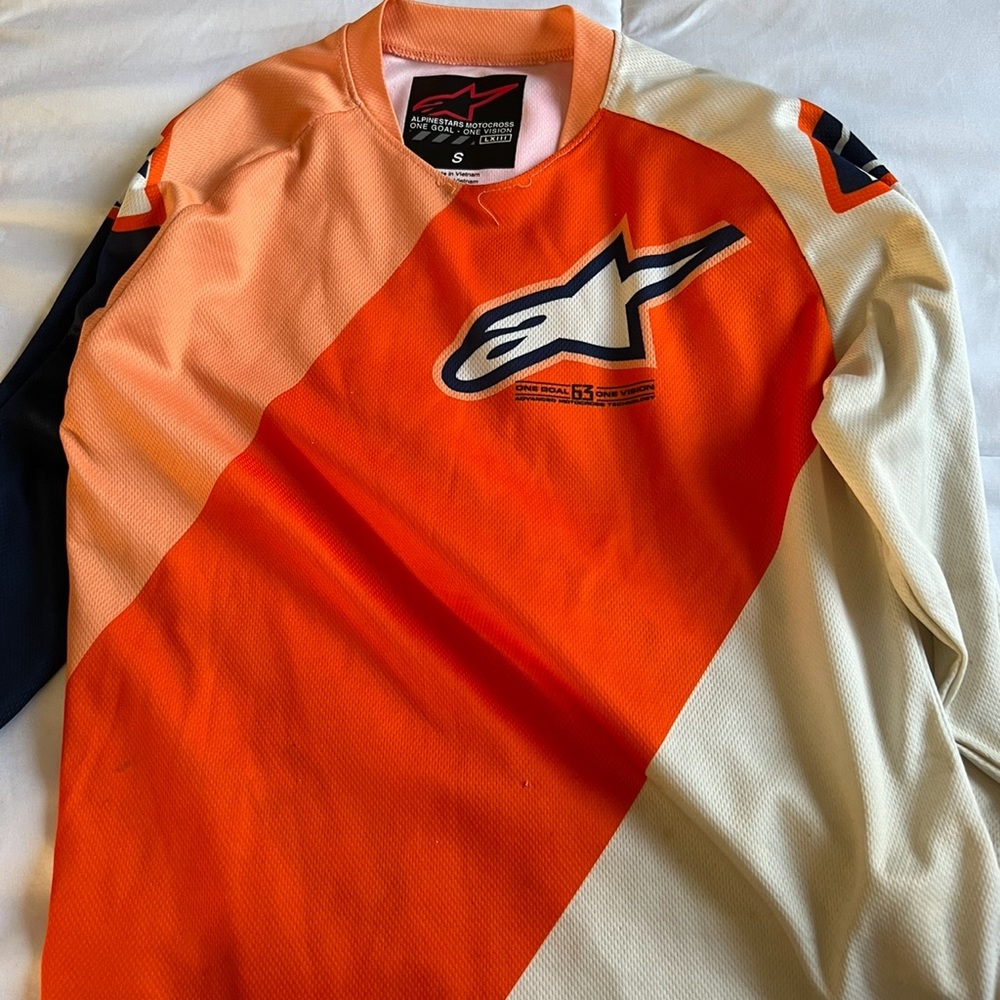 Alpine stars youth unisex size S motocross shirt